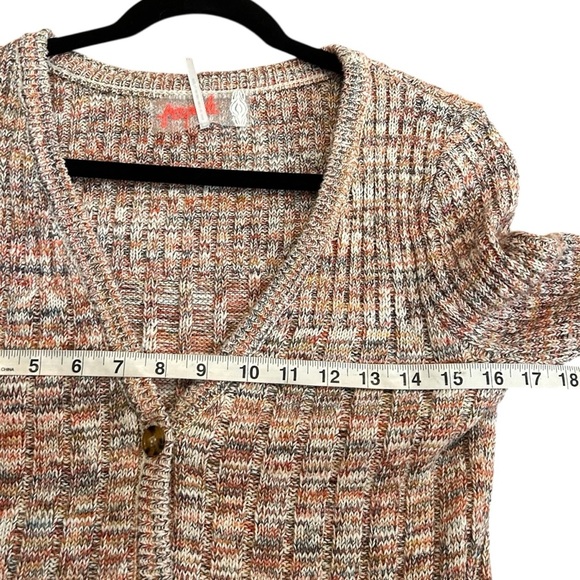 Free People Rachel Cardigan Sweater Dress in Pink Smoothie- Size Small - Picture 10 of 14